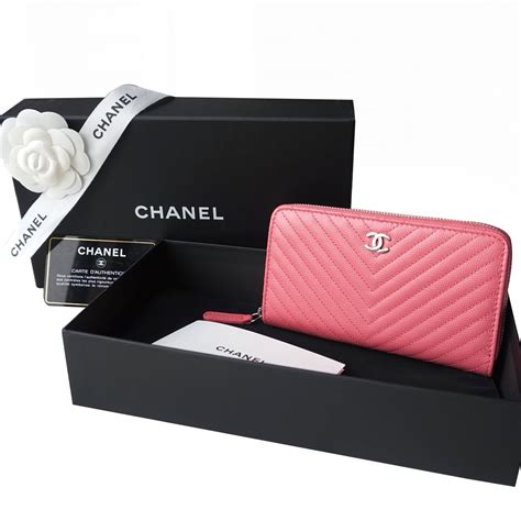 chanel pink wallet price|chanel wallet cost.